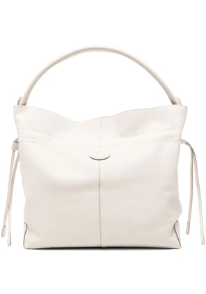 Tod's medium Di leather bucket bag - White