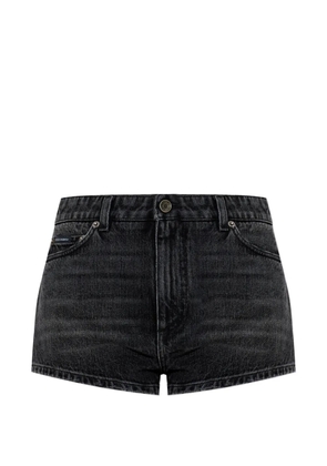 Dolce & Gabbana logo-plaque shorts - Grey