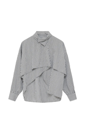 Margaux Lonnberg Bird striped top - Grey
