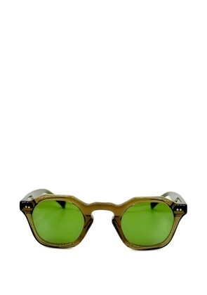 Josef Miller Milton round-frame sunglasses - Green