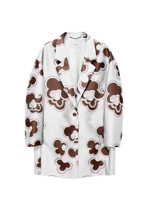 Dorothee Schumacher Floral Statement coat - White