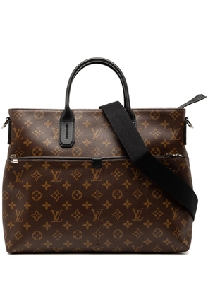 Louis Vuitton Pre-Owned 2015 Monogram Macassar 7 Days A Week satchel - Brown