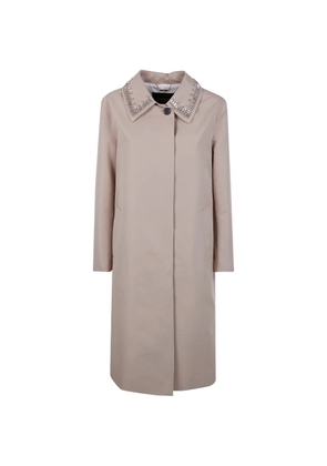 Seventy embellished coat - Neutrals