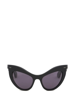 Marni Holoholona cat-eye logo sunglasses - Black