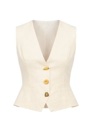 Francoise Pinton - Paris Anita button waistcoat - Neutrals