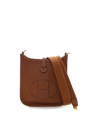 Hermès Pre-Owned 2024 Togo Evelyne TPM 16 crossbody bag - Brown