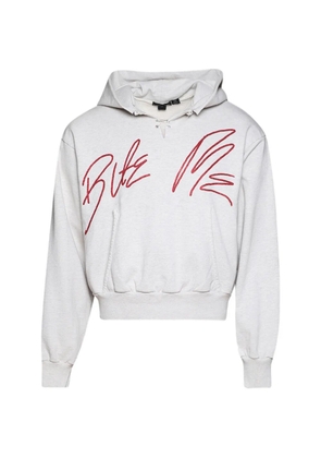 EARTHLING VIP long-sleeve hoodie - Grey