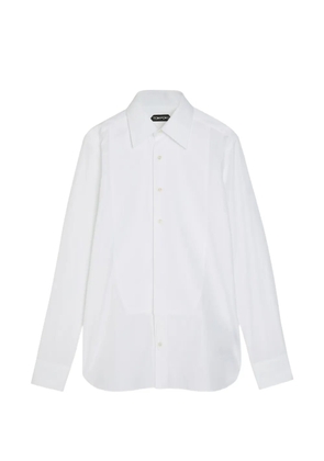 TOM FORD Optical plain button-up shirt - White