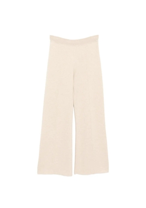 N.Peal double-faced trousers - Neutrals