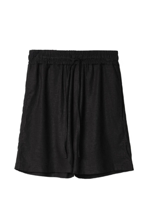 HINNOMINATE drawstring-fastening bermuda shorts - Black