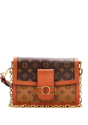 Louis Vuitton Pre-Owned Dauphine Reverse Monogram Canvas MM shoulder bag - Brown