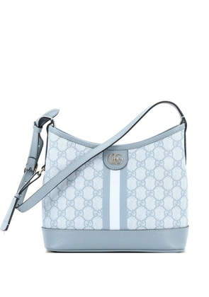Gucci Pre-Owned Ophidia Open Bucket Bag GG Coated Canvas with Leather Small shoulder bag - Blue