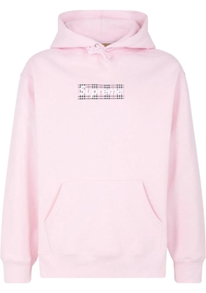 Supreme x Burberry Box Logo hoodie - Pink