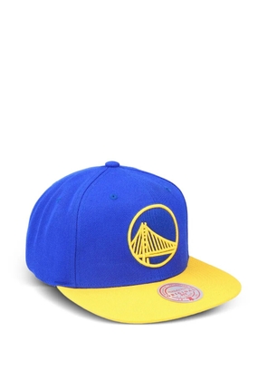 Mitchell & Ness NBA Golden State Warriors team embroidered snapback cap - Blue