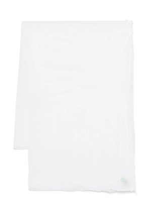 TOTEME crinkled scarf - White