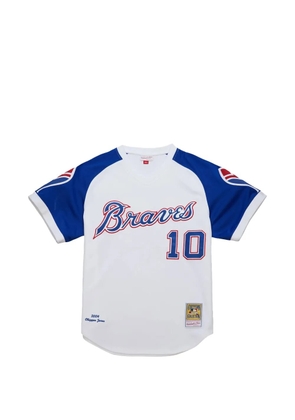 Mitchell & Ness MLB 2004 Atlanta Braves chipperJjones alternate T-shirt - White