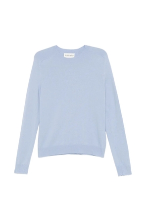 BOMPARD round-neck hammer-sleeved jumper - Blue