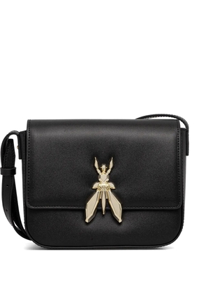 Patrizia Pepe Fly leather cross body bag - Black