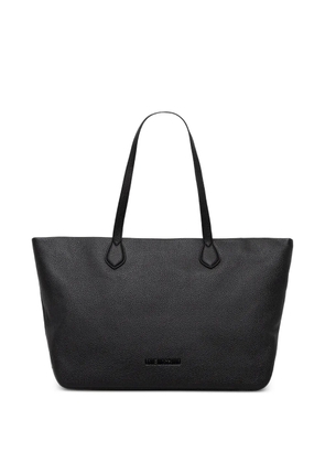 Love Moschino logo-detail tote bag - Black