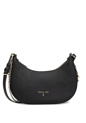 Patrizia Pepe logo-lettering cross body bag - Black