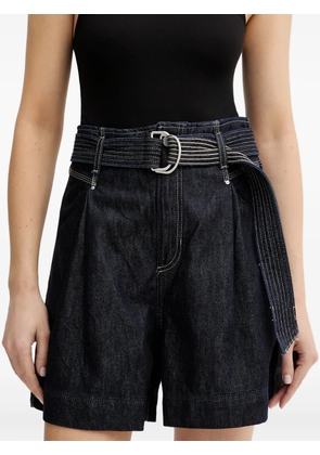 BOSS belted shorts - Blue