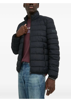 Marc O'Polo logo-patch quilted jacket - Black