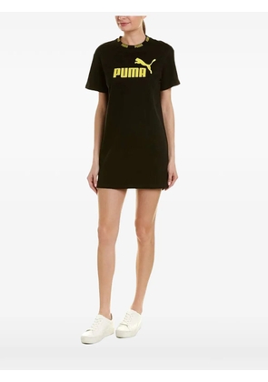 PUMA logo crew-neck mini dress - Black