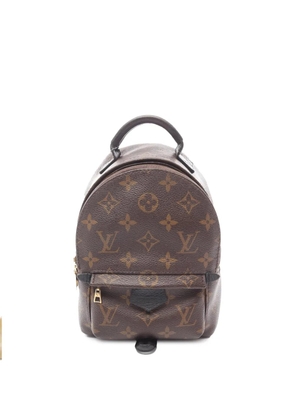Louis Vuitton Pre-Owned 2020 Monogram Mini Palm Springs backpack - Brown