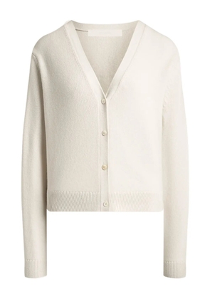 12 STOREEZ buttoned knitted cardigan - White