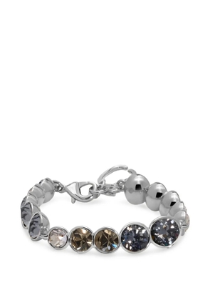 Oscar de la Renta round beaded bracelet - Silver
