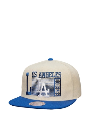 Mitchell & Ness Los Angeles Dodgers embroidered baseball cap - Neutrals