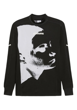 PUMA x Pleasures graphic-print T-shirt - Black