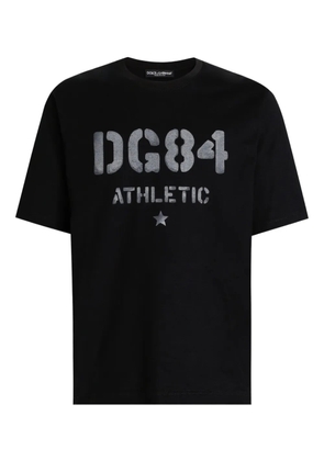 Dolce & Gabbana logo-motif T-shirt - Black