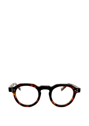 Yellows Plus Becca roun-frame glasses - Brown