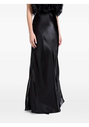 L'IDÉE A-line maxi skirt - Black