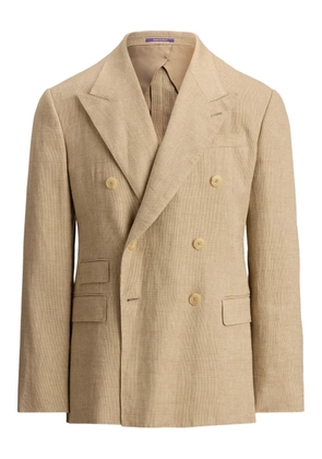 Ralph Lauren Purple Label double-breasted blazer - Neutrals
