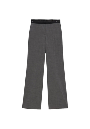MSGM wide-leg waistband trousers - Grey