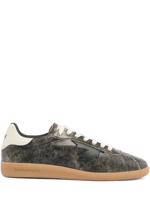 DSQUARED2 lace-up round-toe sneakers - Grey