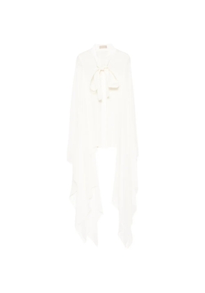 Elie Saab silk shirt - Neutrals