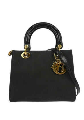Christian Dior Pre-Owned 2001 Lady Dior two-way tote bag - Black