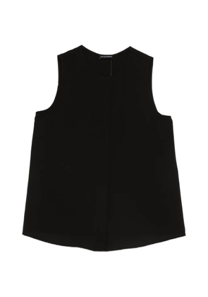 Emporio Armani sleeveless blouse - Black