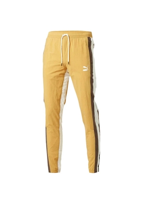 PUMA woven stripe track pants - Yellow