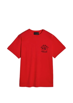 Simone Rocha Dim Sum logo-print T-shirt - Red