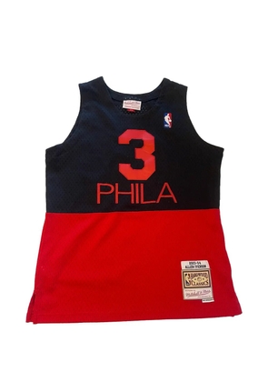 Mitchell & Ness x NBA Philadelphia colour-block vest - Red