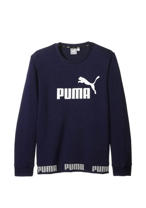 PUMA Amplified crew-neck logo T-shirt - Blue