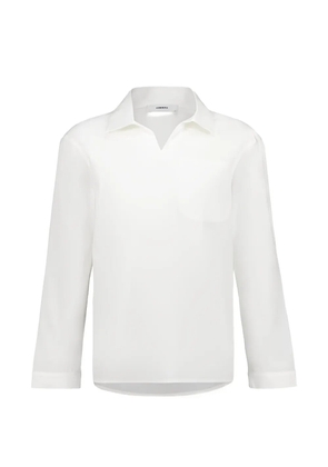 COMMAS long-sleeve smock T-shirt - White