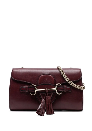 Gucci Pre-Owned 2016-2026 Small Leather Emily crossbody bag - Red