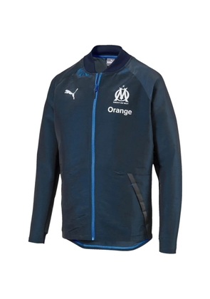 PUMA Olympique de Marseille logo-print jacket - Blue