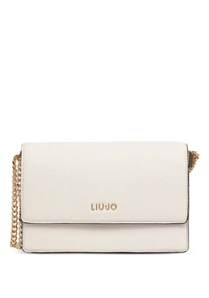 LIU JO chain satchel bag - White