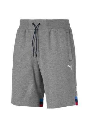 PUMA x BMW stripe-detail shorts - Grey